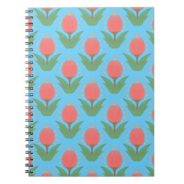 Caderno Espiral Cheerful Tulips Spiral Photo Notebook