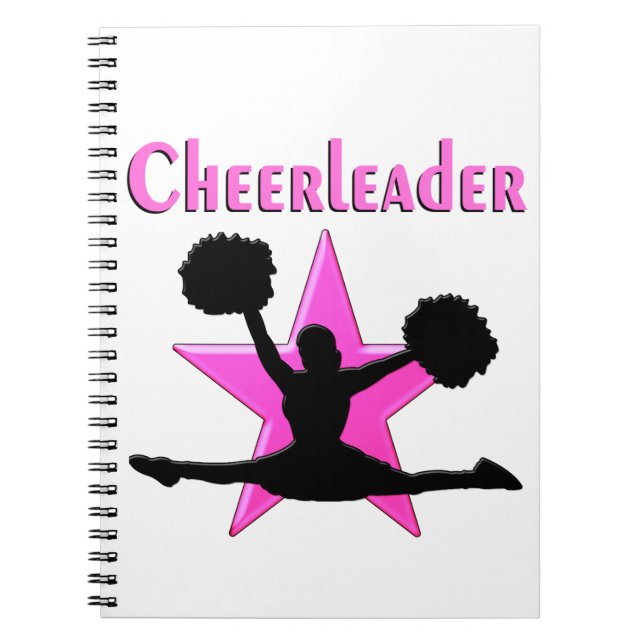 Caderno Espiral Cheerleader PINK STAR (Frente)
