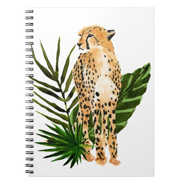 Caderno Espiral Cheetah Outlook (Frente)