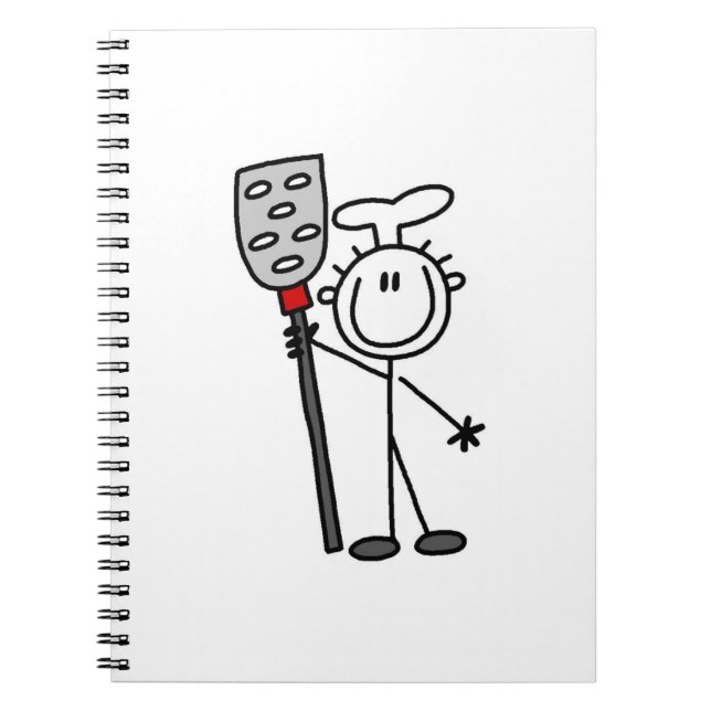 Caderno Espiral Chef Com Espátula (Frente)