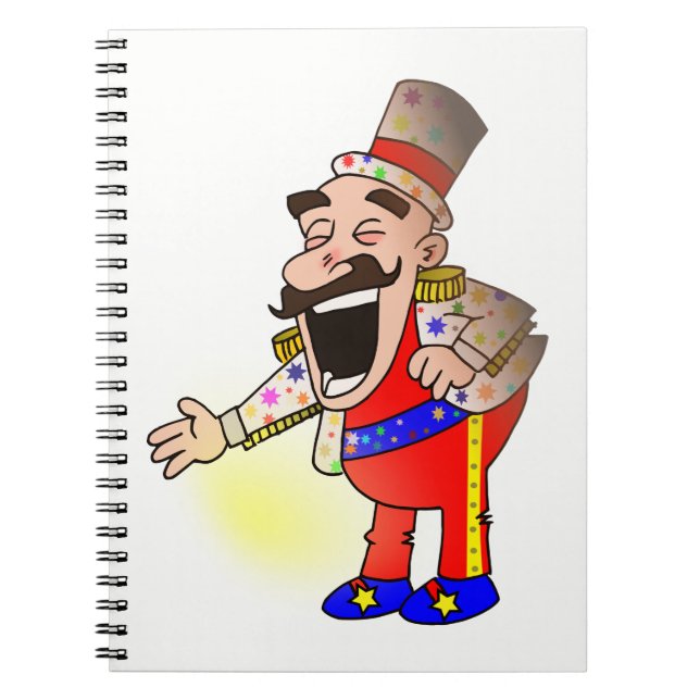 Caderno Espiral Chef de Circo (Frente)