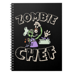 Caderno Espiral Chef de Halloween