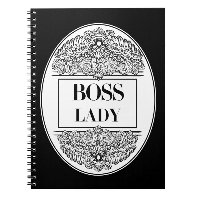 Caderno Espiral Chefa – Empoderamento Elegante (Frente)