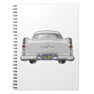 Caderno Espiral Chefe 1955 da estrela de Pontiac