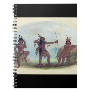 Caderno Espiral Chefe de Guerra e guerreiros