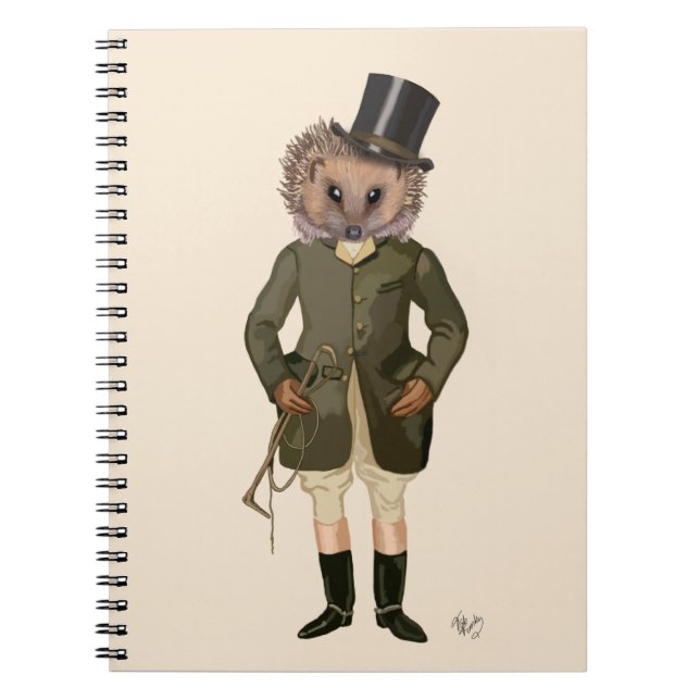 Caderno Espiral Cheio 2 do Hedgehog Rider (Frente)