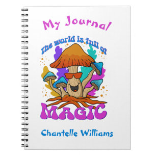 Caderno Espiral Cheio do costume mágico