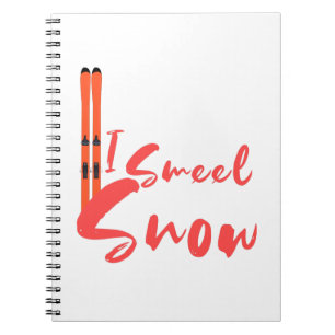 Caderno Espiral Cheira A Neve