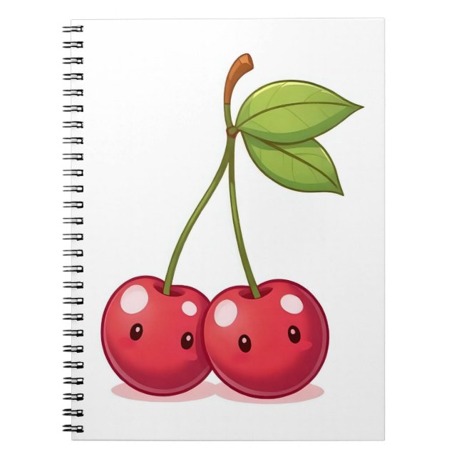 Caderno Espiral Cherries notebook  (Frente)