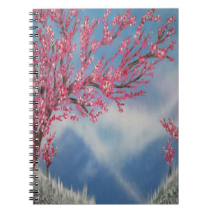 Caderno Espiral Cherry Blossom