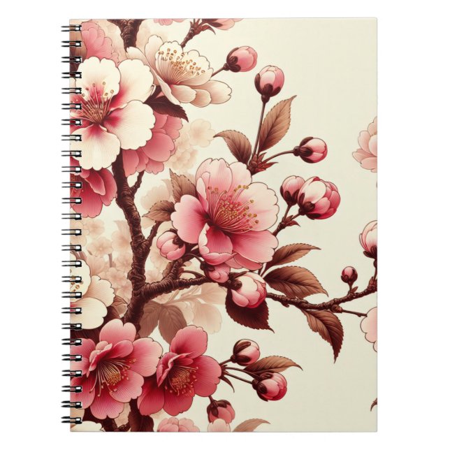 Caderno Espiral Cherry Blossom (Frente)