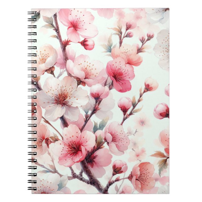 Caderno Espiral Cherry Blossom (Frente)
