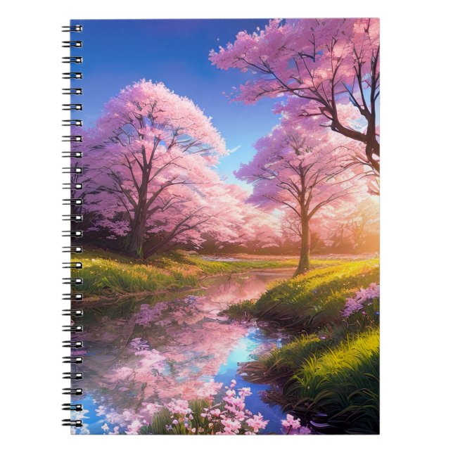 Caderno Espiral Cherry Blossom Euphoria (Frente)