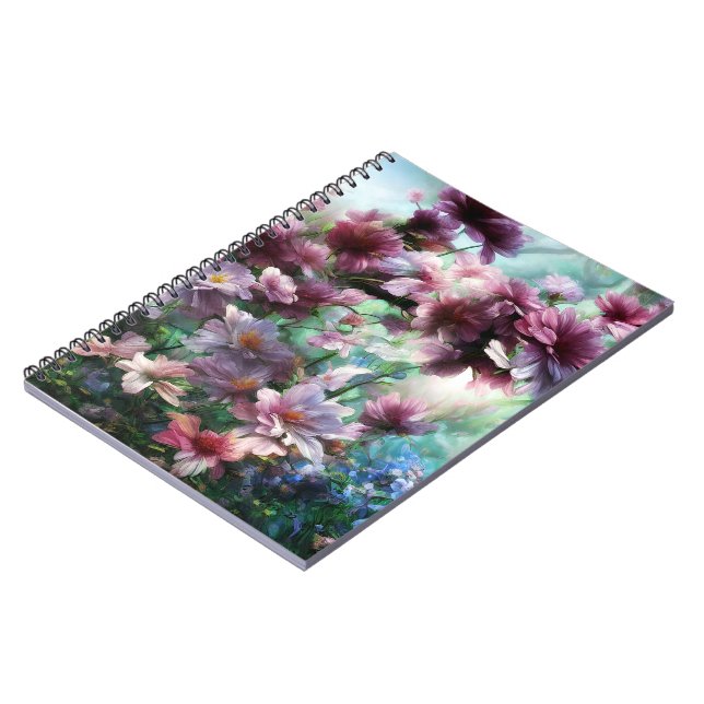 Caderno Espiral Cherry Blossom Splash (Left Side)