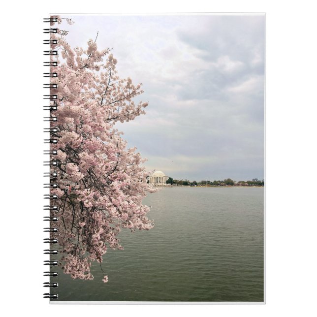 Caderno Espiral Cherry Blossoms at the Tidal Basin (Frente)