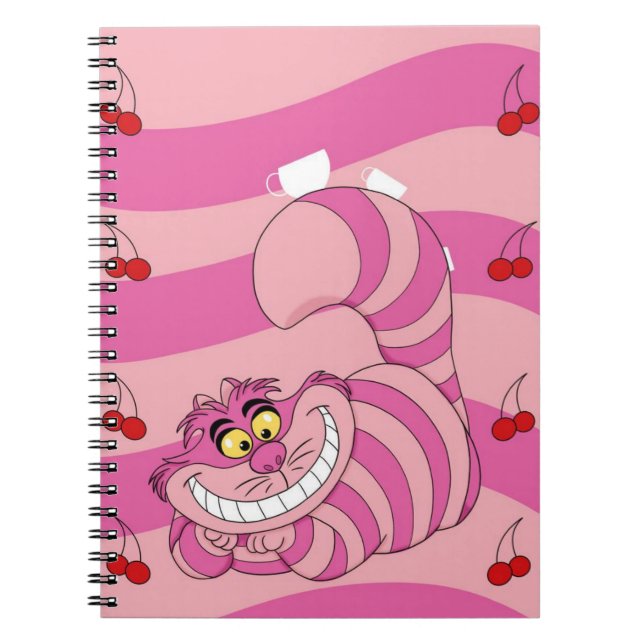Caderno Espiral Cherry Cheshire Cat (Frente)