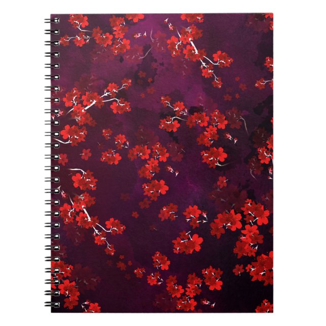 Caderno Espiral Cherry Flower 3 (Frente)