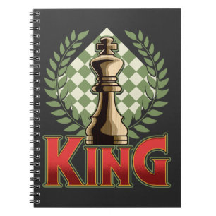 Caderno Espiral Chess King