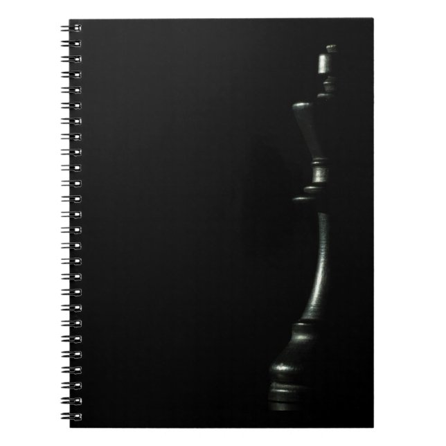 Caderno Espiral Chess Notebook - Minimalistic and Elegant Design  (Frente)