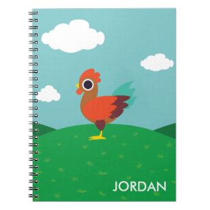 Caderno Espiral Chester o galo
