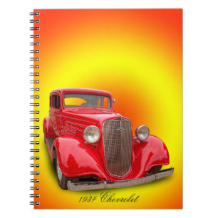 CADERNO ESPIRAL CHEVROLET 1934