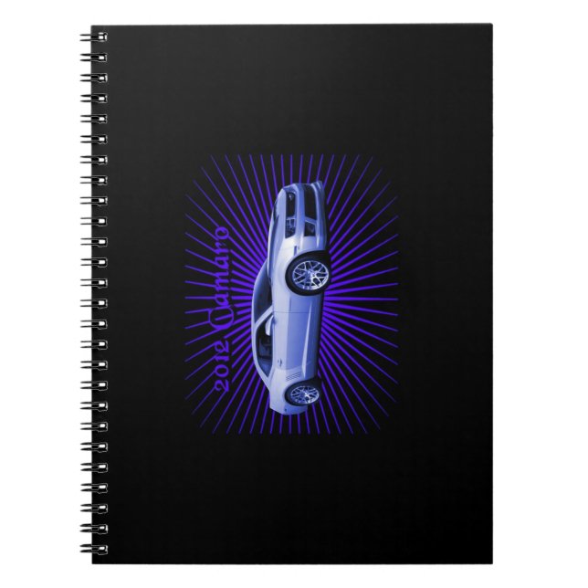 Caderno Espiral Chevy: Camaro 2012 (Frente)