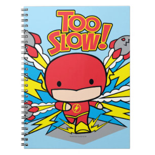 Caderno Espiral Chibi Flash - Foguetes Insurdos