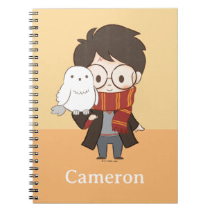 Caderno Espiral Chibi HARRY POTTER™ & Hedwig