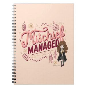 Caderno Espiral Chibi Hermione "Mal Gerido"