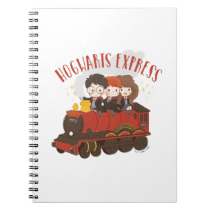 Caderno Espiral Chibi HOGWARTS EXPRESS™ Ride