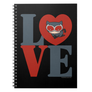 Caderno Espiral Chibi - Mulher-Gato