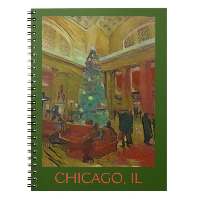Caderno Espiral Chicago Natal (Frente)