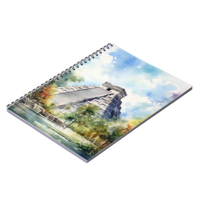 Caderno Espiral Chichen Itza (Left Side)