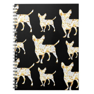 CADERNO ESPIRAL CHIHUAHUA BLING!
