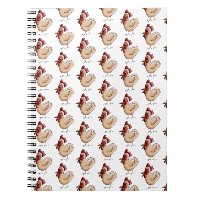 Caderno Espiral Chiken (Frente)