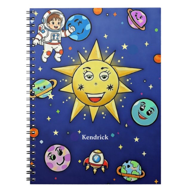 Caderno Espiral Childhood Dreams, 16,5 x 22,2 cm (Frente)