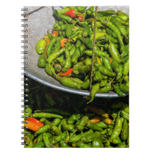 Caderno Espiral Chilis No Mercado Para Venda