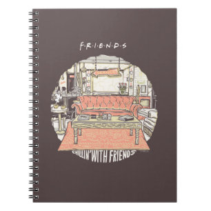Caderno Espiral Chillin' com FRIENDS™ Cartoon
