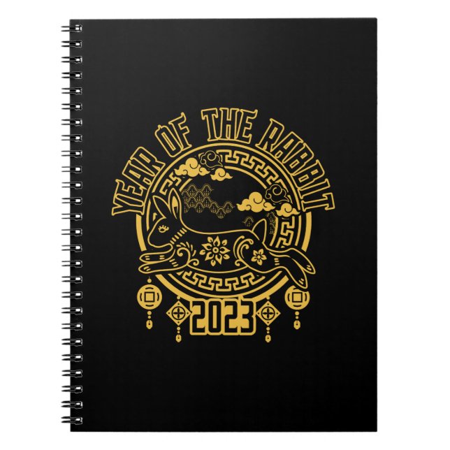 Caderno Espiral Chinese New Year of the Rabbit 2023 (Frente)