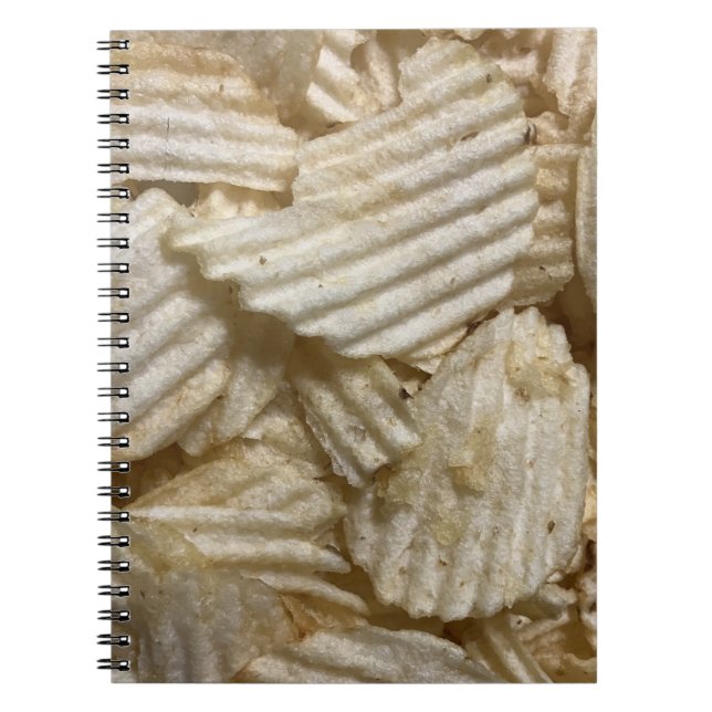 Caderno Espiral Chips de batata (Frente)