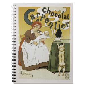 Caderno Espiral Chocolat Carpentier