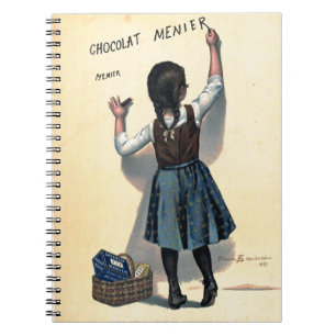 Caderno Espiral Chocolat Menier