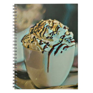 Caderno Espiral chocolate de sorvete