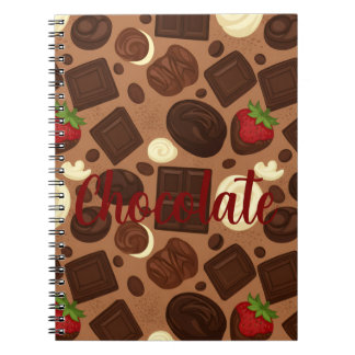 Caderno Espiral Chocolate notebook