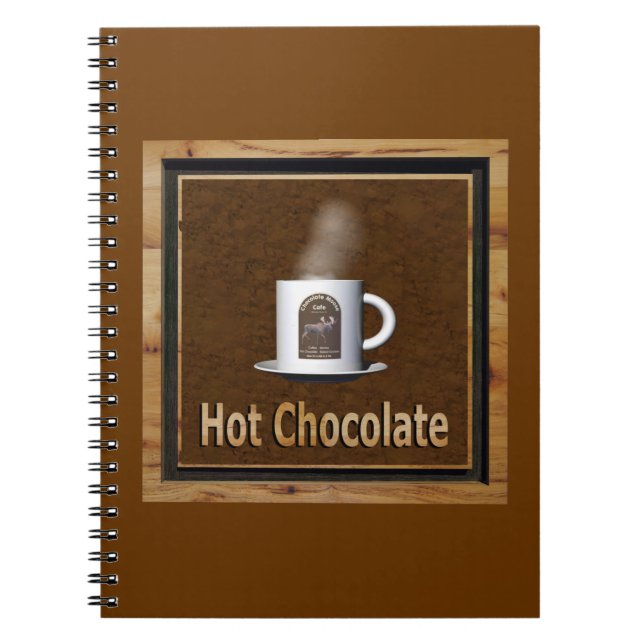 Caderno Espiral Chocolate Quente (Frente)