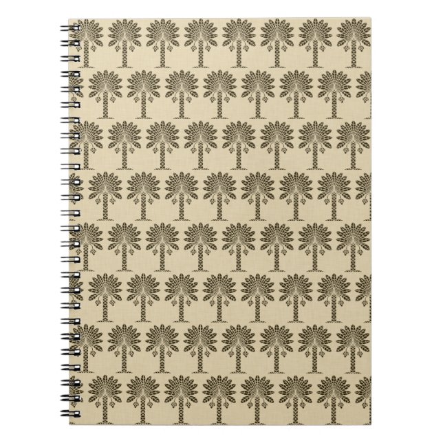 Caderno Espiral Chocolate Spice Moods Palm (Frente)
