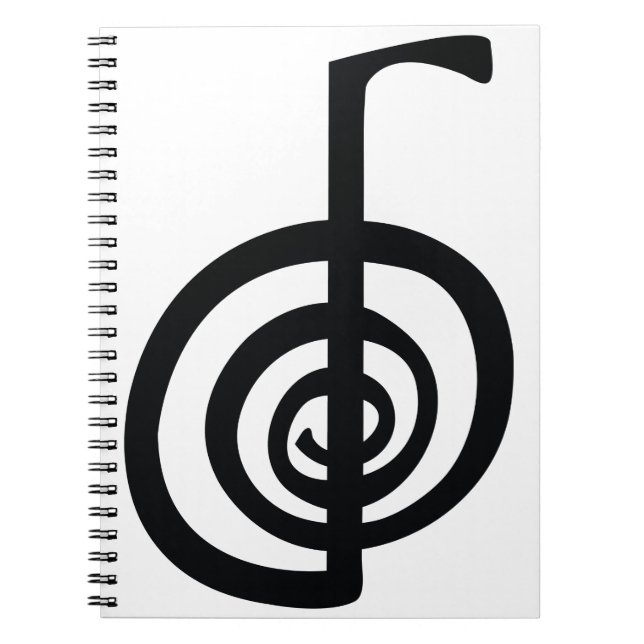 Caderno Espiral ChoKu Rei Reiki (Frente)
