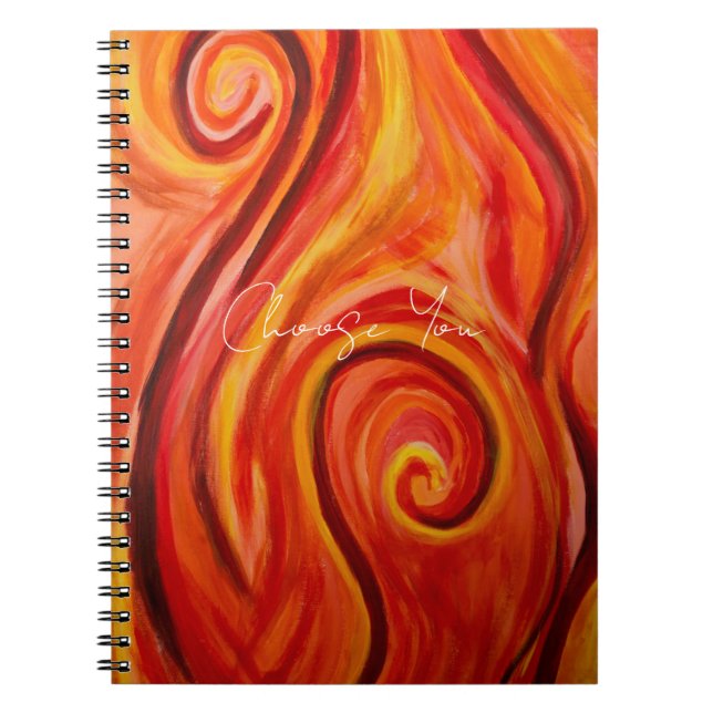 Caderno Espiral Choose You Notebook- Original Art by Virginia Rose (Frente)