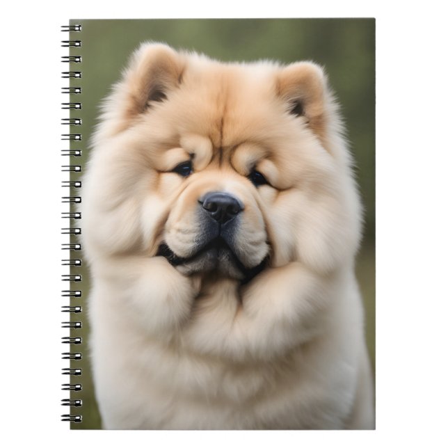 Caderno Espiral Chow Chow (Frente)