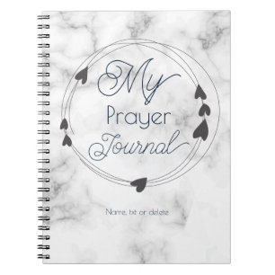 Caderno Espiral Christian Notebook para Orações Diárias e Gratidão